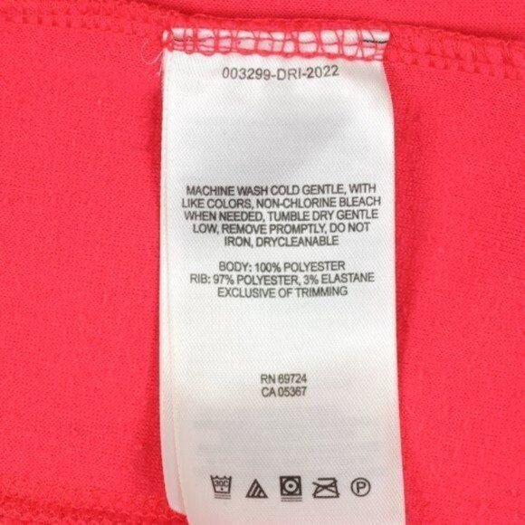 Columbia Women's Small Neon Peach 1/4 Zip Lightweight Fleece Pullover - Picture 7 of 7